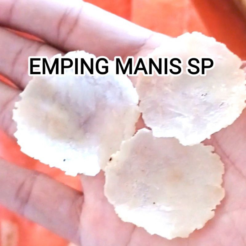 EMPING MANIS UKURAN KECIL&amp; TIPIS (500GR) ASLI LIMPUNG