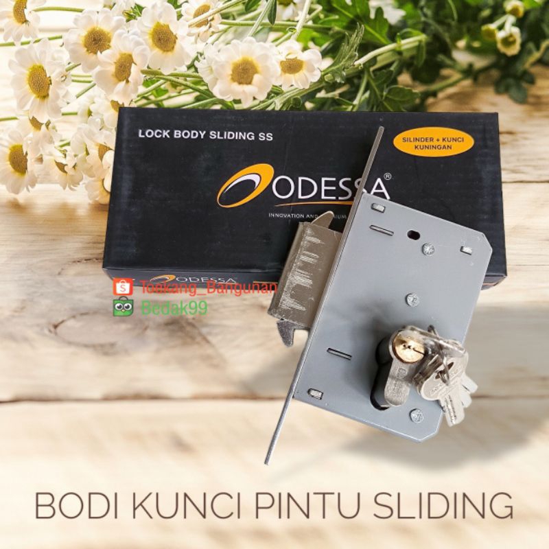 Odessa Bodi Kunci Pintu Sliding Pintu Geser