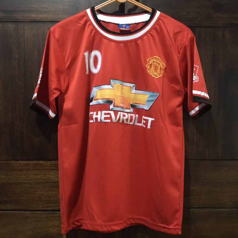 [NEW] Baju Bola Anak Jersey Manchester United Rooney 10 Merah