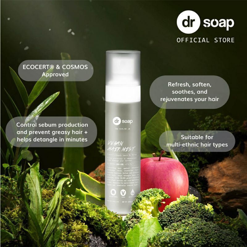 Dr Soap Vegan Hair Mist