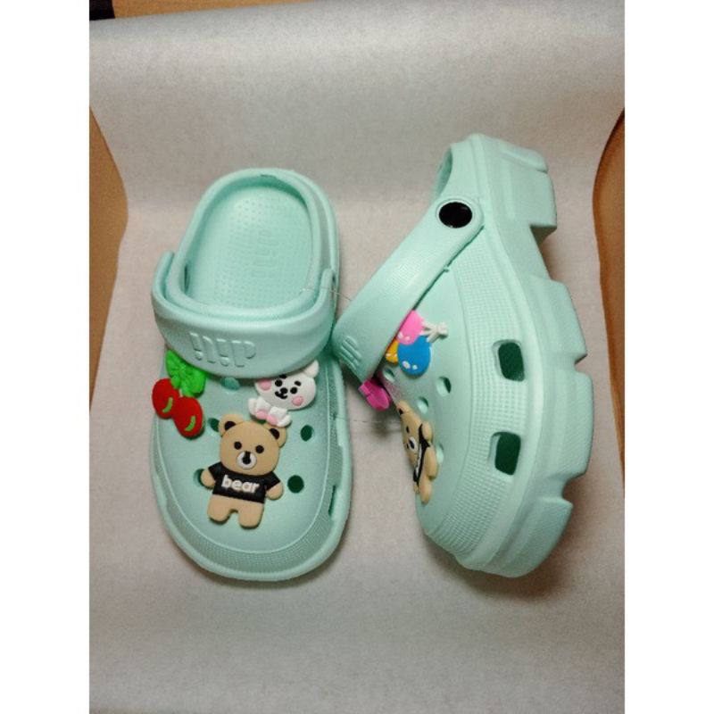 Sandal Anak Perempuan Import Sandal Baim Anak Perempuan Sandal Selop Anak Tali Belakang