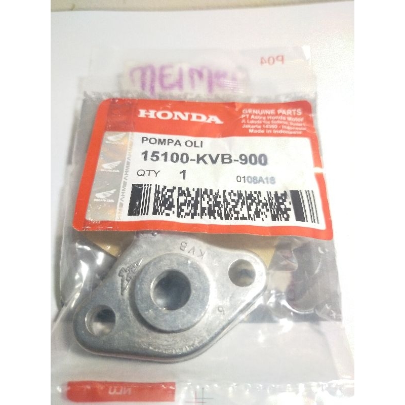 Pompa oli assy  Vario 110 ,beat, beat fi,beat esp ,beat pop ,Scoopy, spacy(KVB)