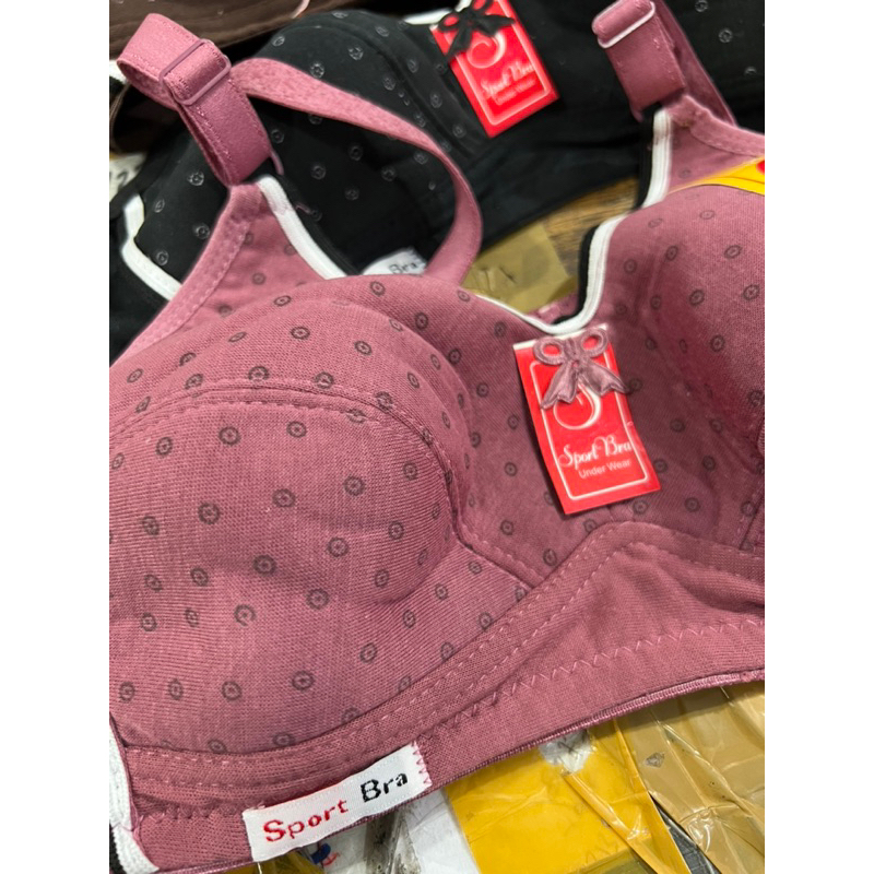 (1pcs) BH sport bra dewasa wanita perempuan busa kancing 2