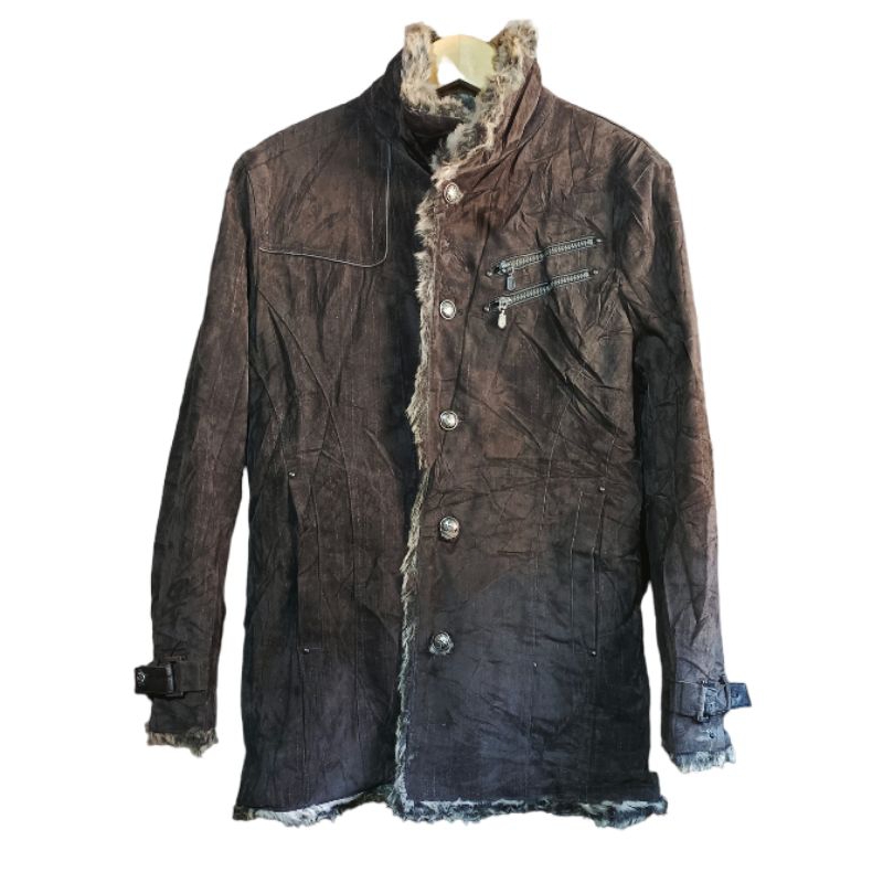 jacket kulit suede