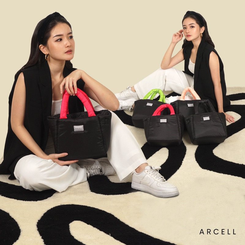 ARCELL - PUFFY NEON SERIES - Tas Selempang Wanita