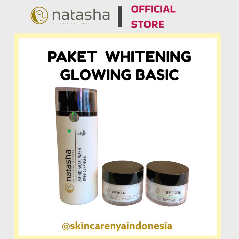 NATASHA SKINCARE PAKET WHITENING GLOWING BASIC