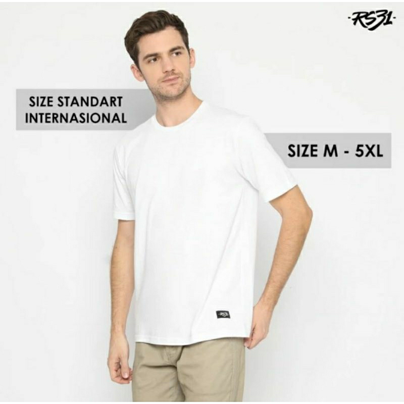 RS31 T-Shirt White Basic