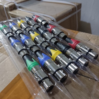 Jack Canon XLR / Cover Jack Canon Xlr Fimale To Male