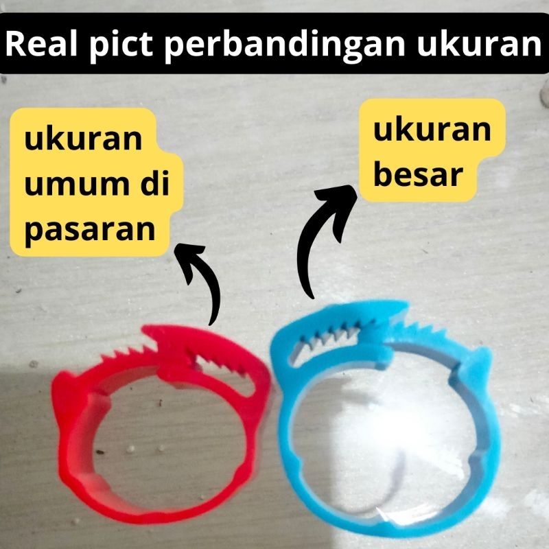 ring 2.0 - 2.4 gelang kaki ayam bebek unggas bercode ukuran bisa di atur zeorfarm