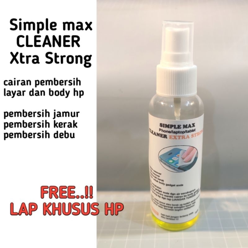 pembersih simple max xtra strong pembersih kerak dan jamur pada kaca dan logam