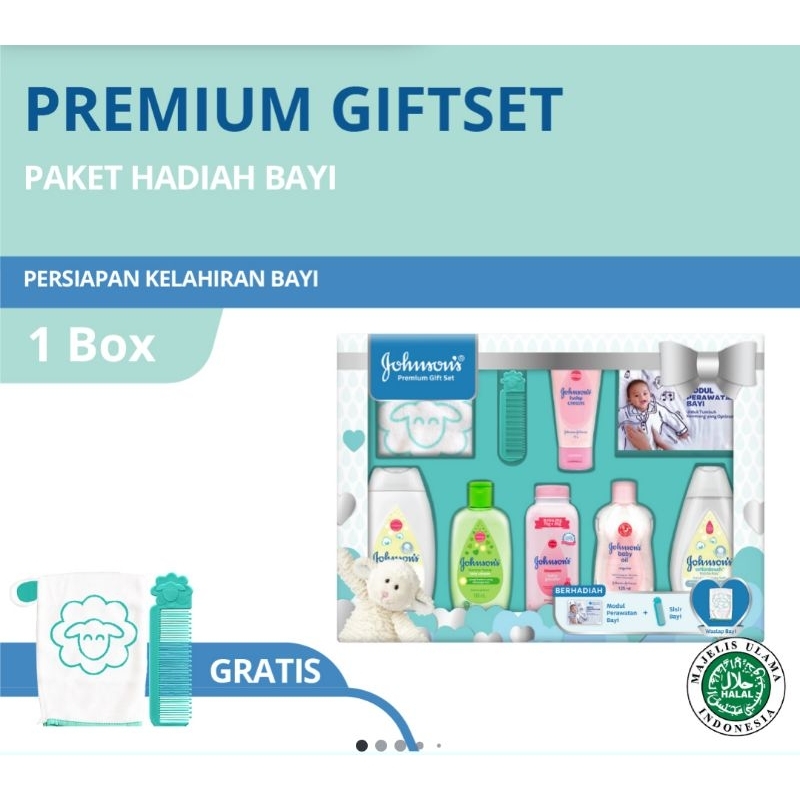 JOHNSON's BABY SHOWER GIFT Set Premium
