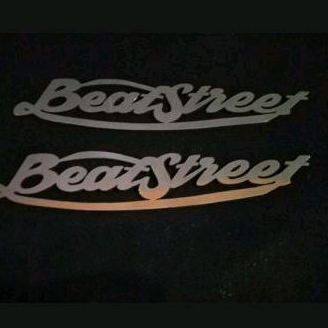 Emblem Honda Beat street. Stainless