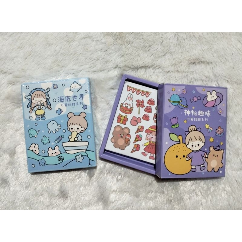 BOOK STIKER MOMO KOREA BESAR[isi 24 lembar][isi 10 lembar][isi 15 lembar][isi 50 lembar]Stiker Buku