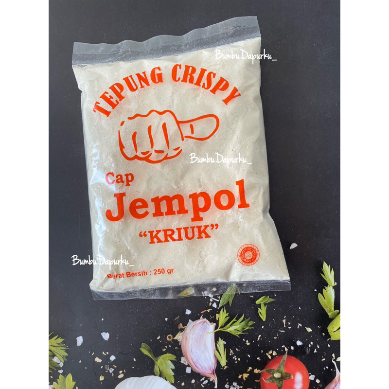 

(1 bungkus) Tepung Crispy Kriuk Cap Jempol 250gr