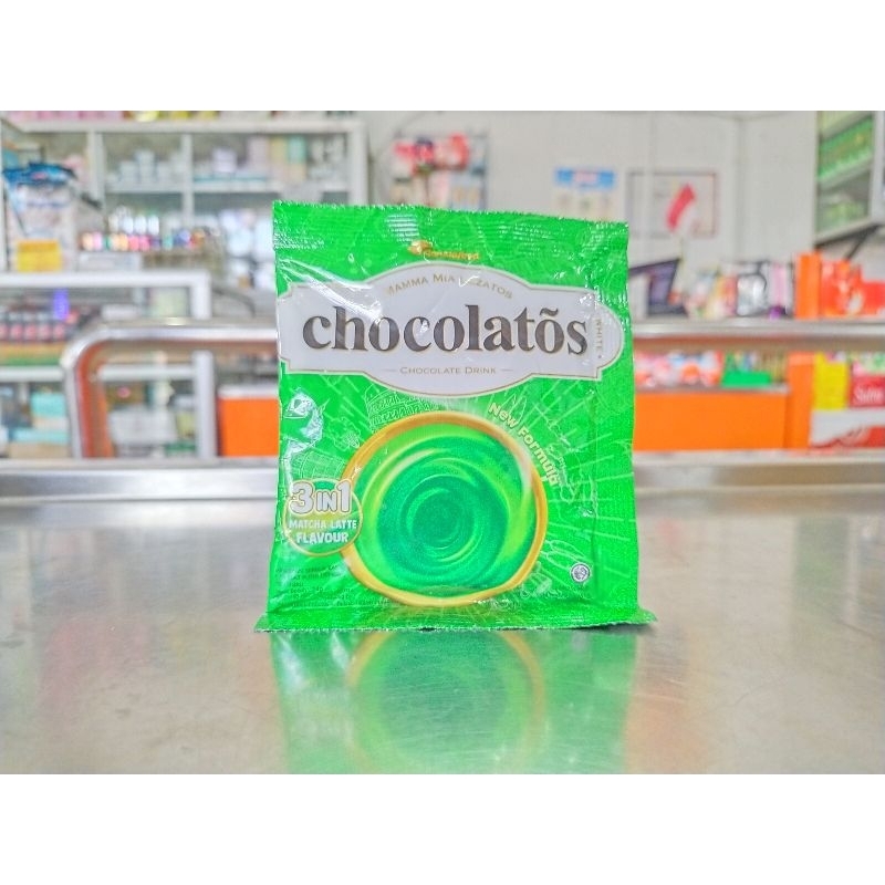 

CHOCOLATOS DRINK MATCHA 24G