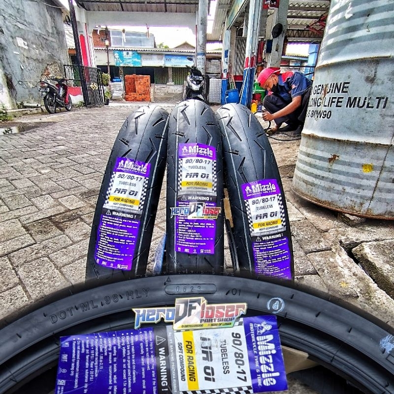 Ban Mizzle MR01 90/80-17 harga satuan