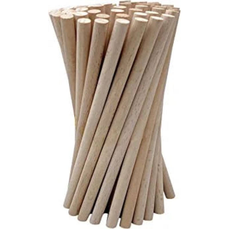 dowel 19mm x 10cm/stik dowel/dowel kayu 2cm/dowel gagang sapu