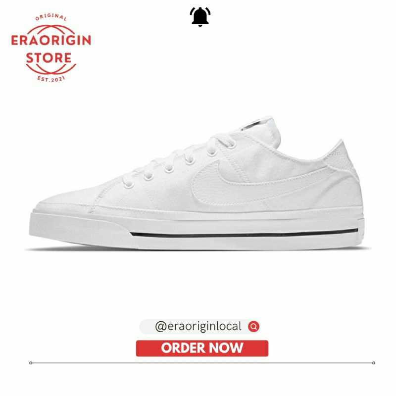 Sepatu Nike Pria Court Legacy White Original