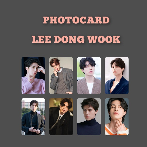 PC PHOTOCARD LEE DONG WOOK DRAMA KOREA FANMADE