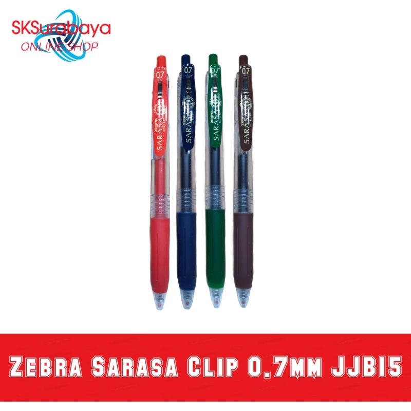 

Zebra Sarasa Clip 07mm JJB15 made in japan
