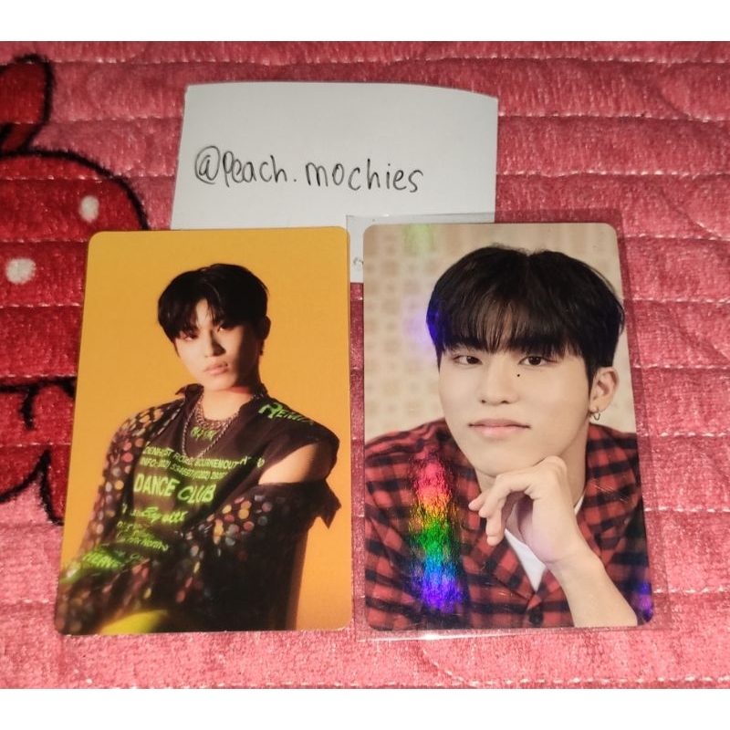 treasure jeongwoo pob holo weverse welcol 2022 pajamas indoor