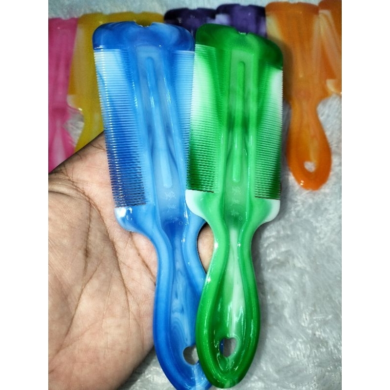 Sisir kutu/ sisir serit rainbow 15cm