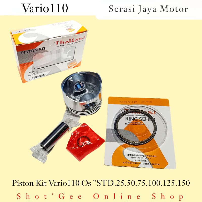 PISTON KIT SEHER VARIO / VARIO110 LAMA