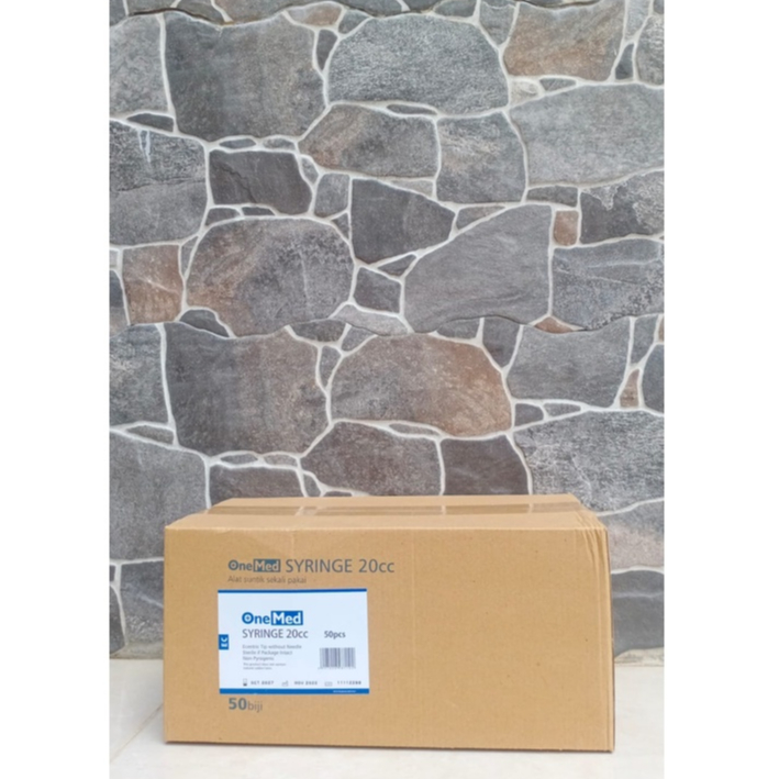 Per Box Onemed 20ml Disposable Syringe 20 ml Spuit Onemed 20cc Onemed 20 cc Disposable Syringe 20cc 