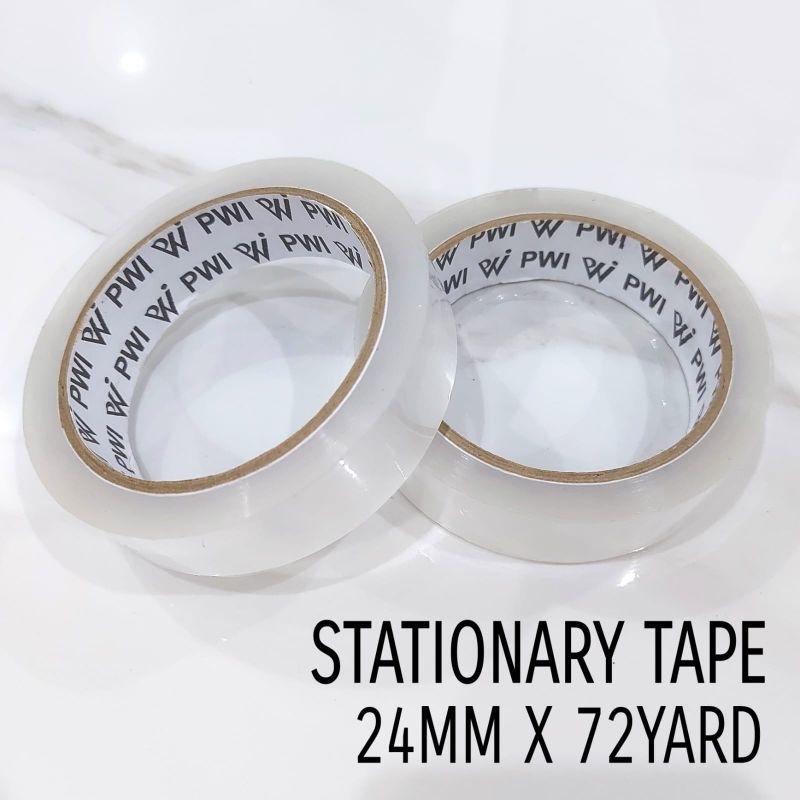 

Solasi Stationary OPP Isolasi Plakban Bening 24mm X 72yard