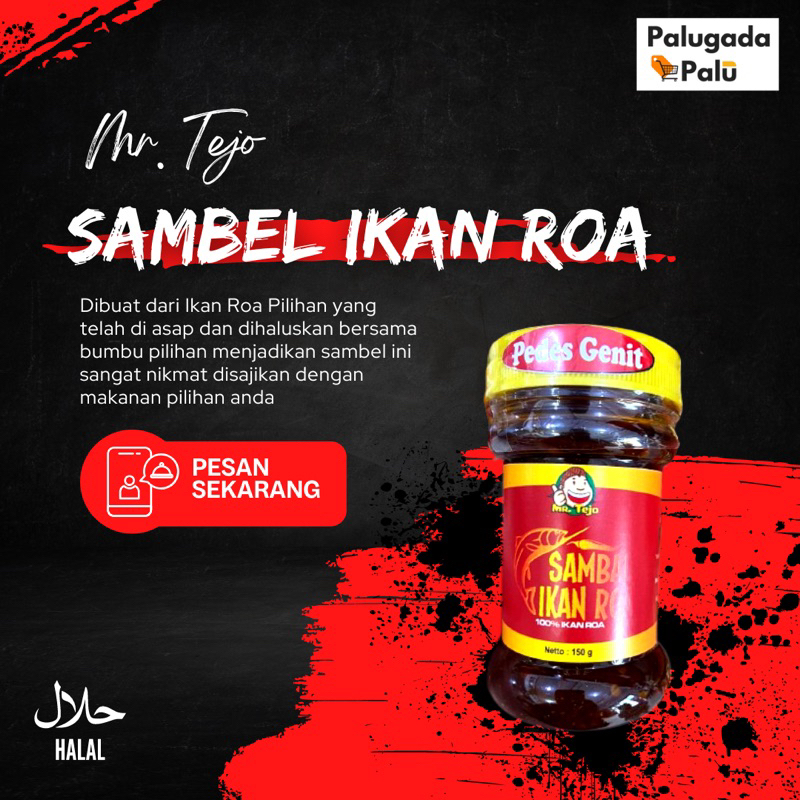 

Sambel Ikan Roa - Mr. Tejo 150Gram