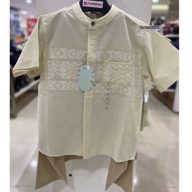 Setelan baju muslim anak laki-laki Little M (3-8th)