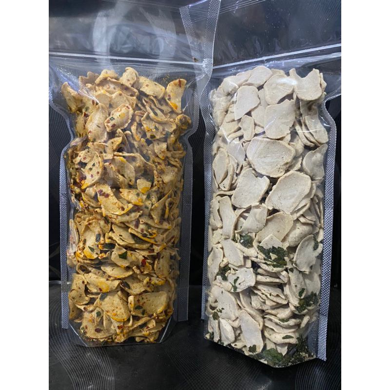 

Basreng pedas daun jeruk kemasan 500 gram