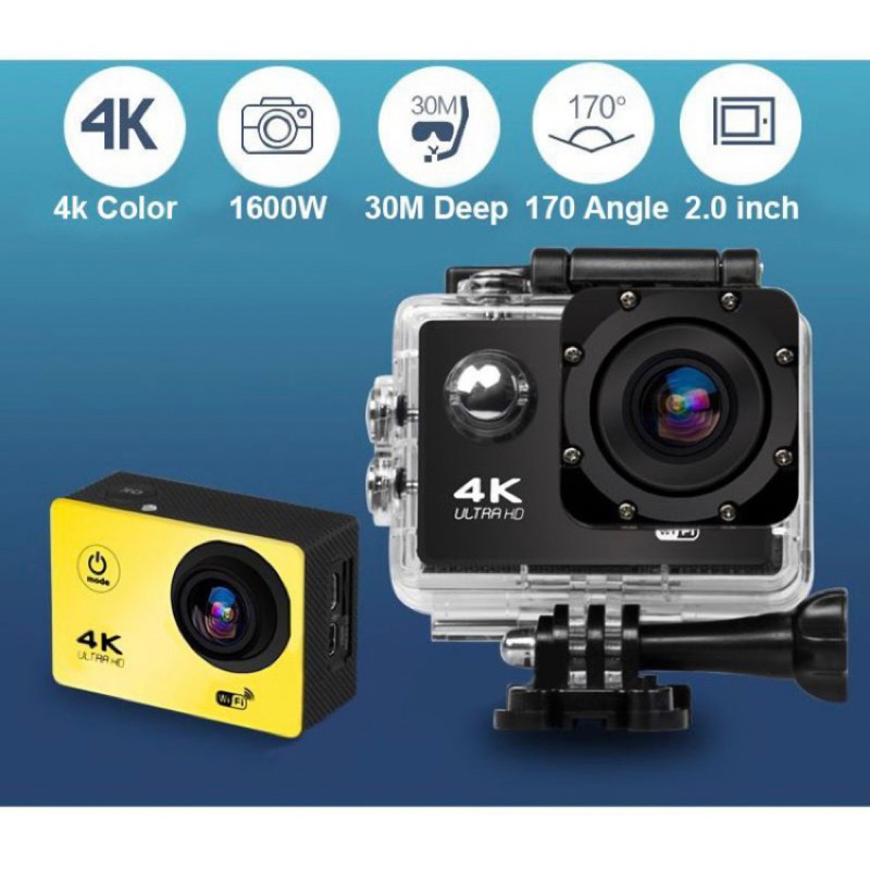 Action Sport Camera WIFI 4K Ultra HD/ Kamera Vloger / Kogan Wifi /Kogan WIFI Action Camera 4K