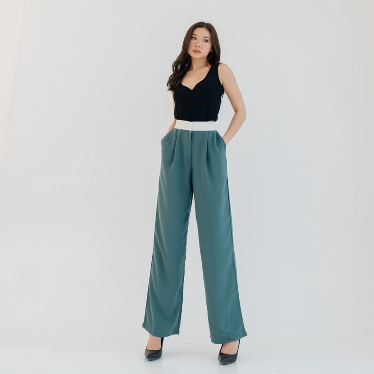 POTTIE - Gilian Cullotes Pants - Long Culottes High Waist