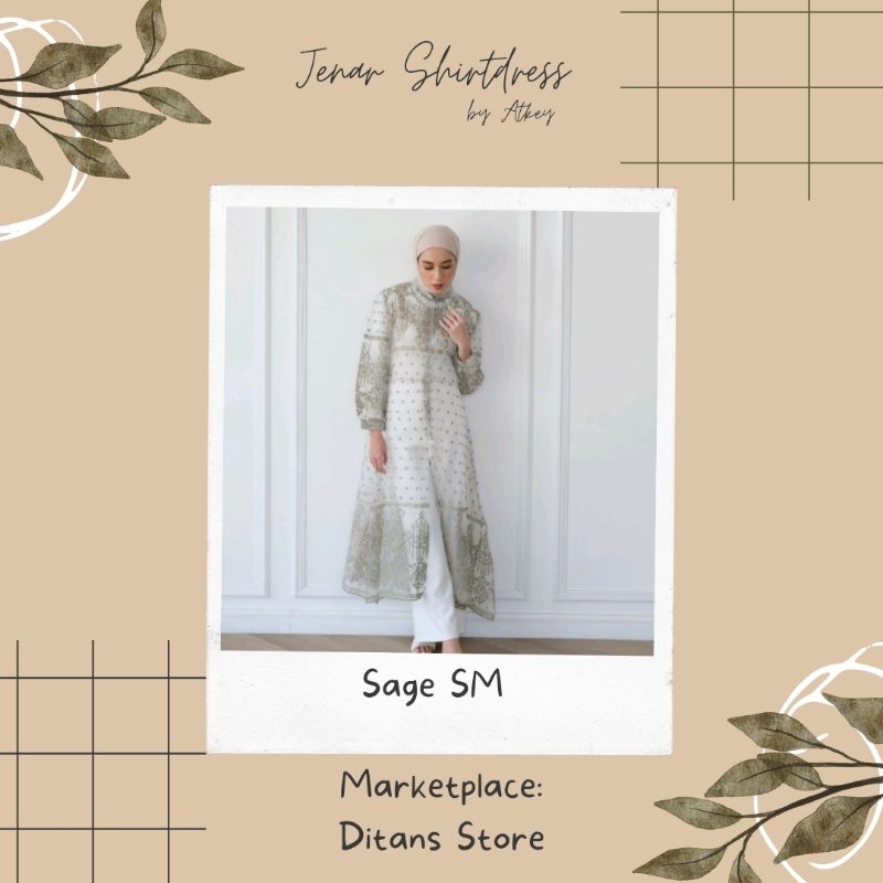 Jenar Shirtdress Atkey