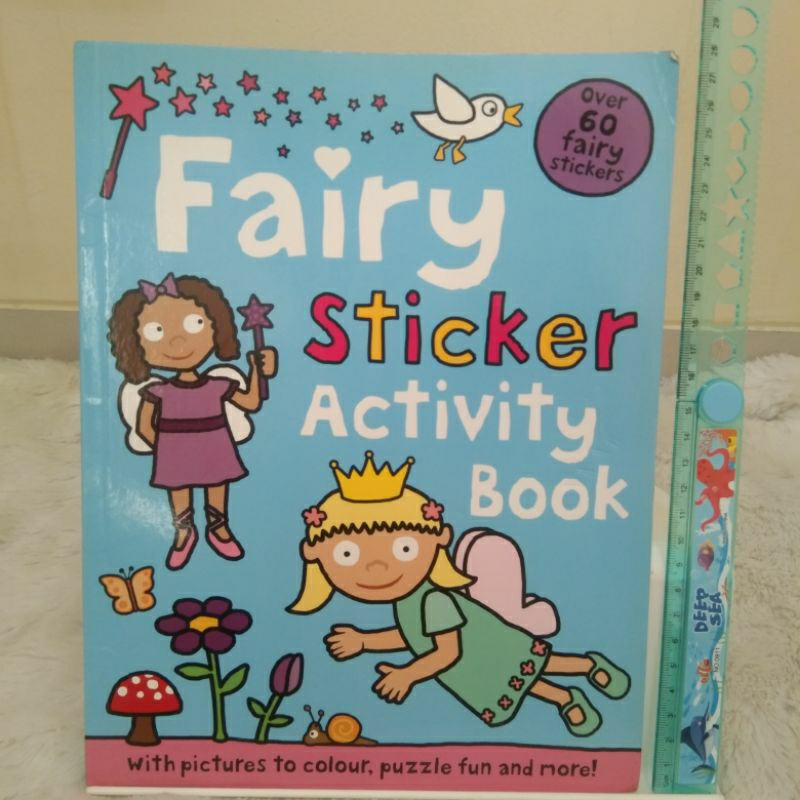 Buku anak stiker FAIRY STICKER ACTIVITY BOOK