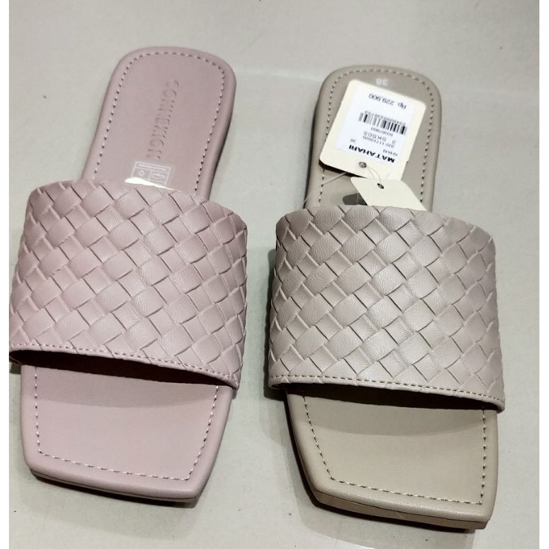 sandal flat wanita connexion