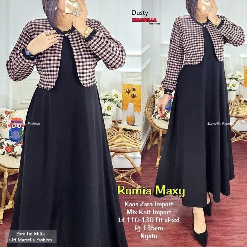 RUMIA MAXY dress by marsela