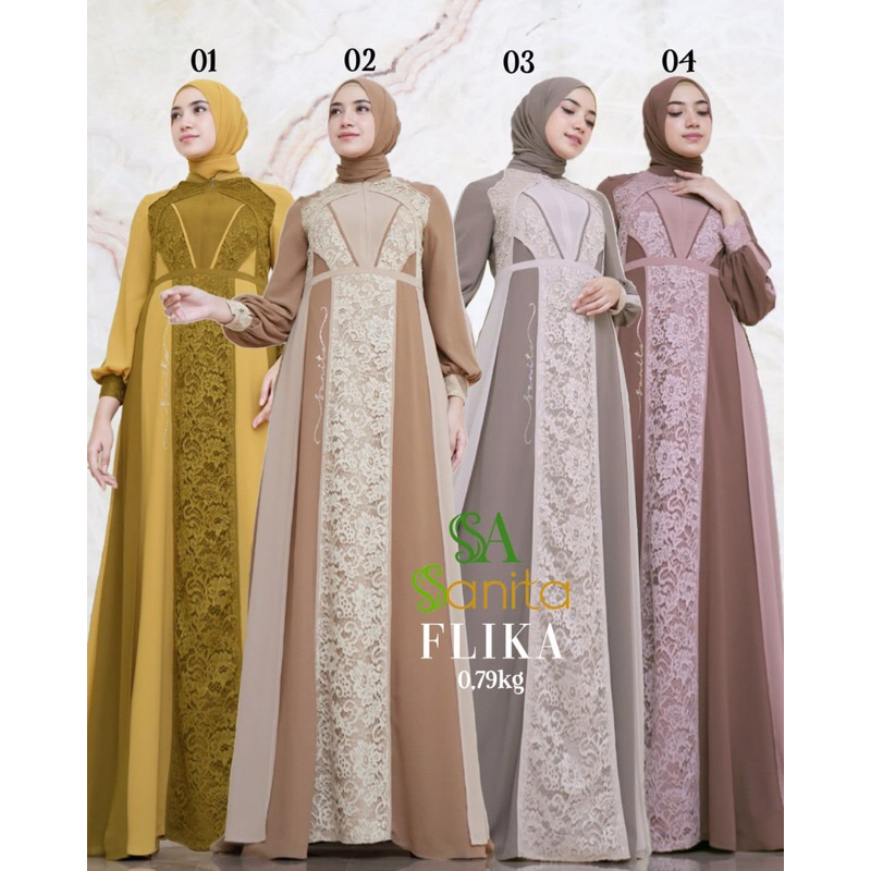 Flika Dress ori by Sanita