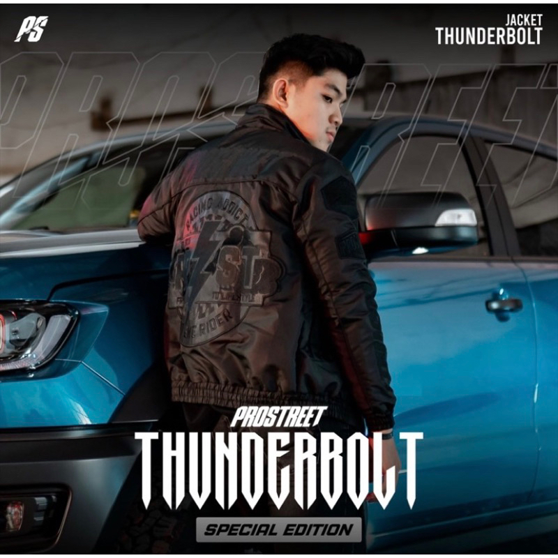 Jaket Motor Prostreet Thunderbolt Black