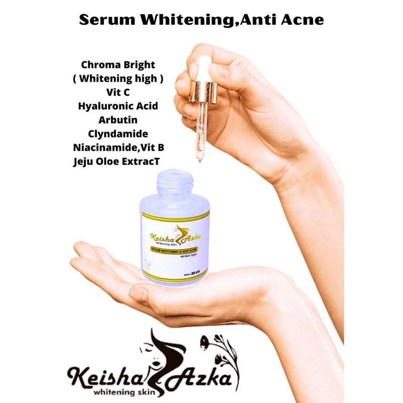 SERUM KEISHA AZKA WHITENING SKIN ORIGINAL