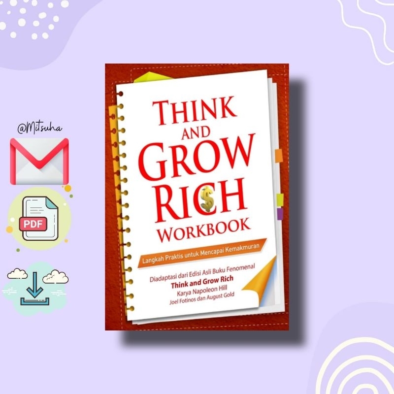 

꒰. ꒱ Think And Grow Rich Workbook - Napoleon Hill