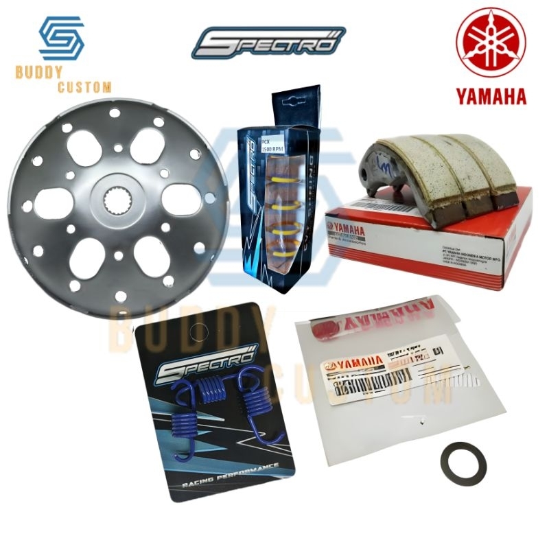 Paket Upgrade CVT Anti Gredeg PCX - Mangkok Kampas Ganda Vario 125 150 - Paket Akselerasi Vario - Pa