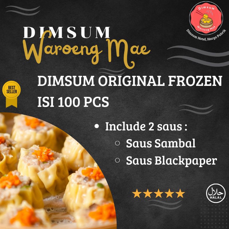 

Dimsum Original Frozen isi 100 pcs