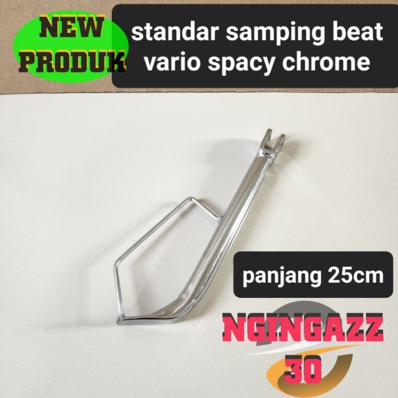 standar samping beat vario scoopy spacy chrome panjang 25cm