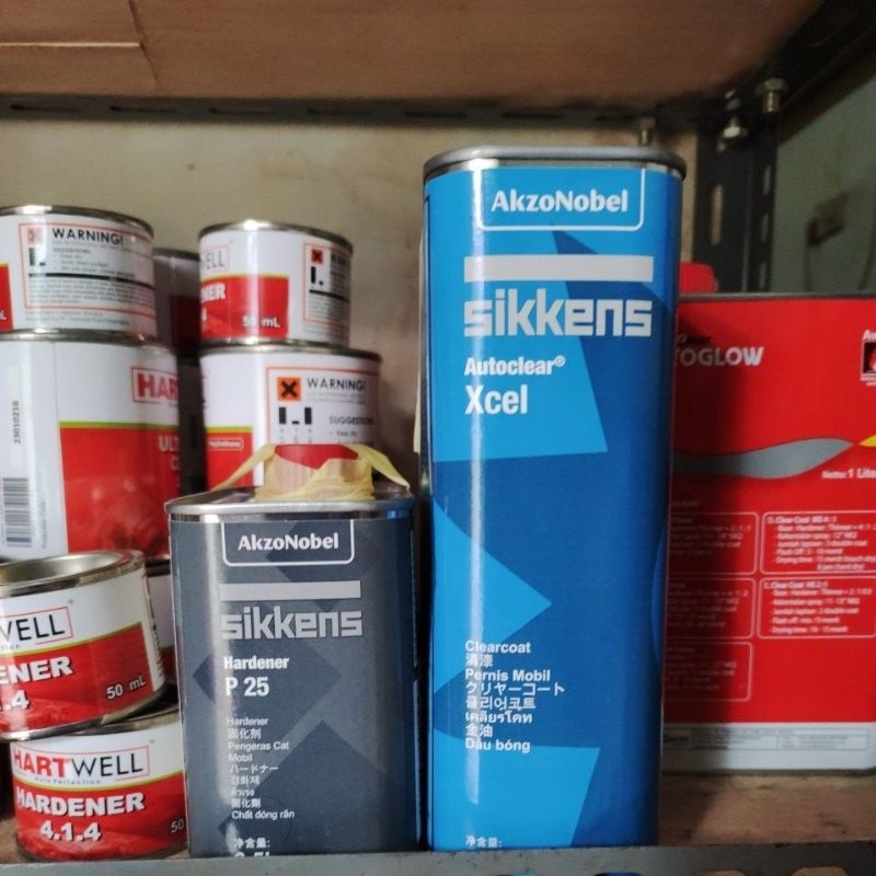 Clear Coat Sikkens Xcel Eceran Clear 500 ML Hardener 250 ML