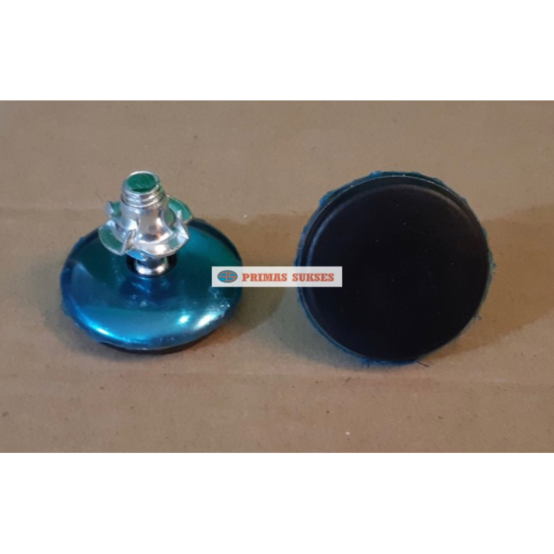 Kaki Meja Kursi Lemari Stabil Adjuster Besi warna Hitam 37mm