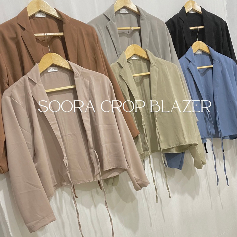 Soora crop blazer | crop blazer