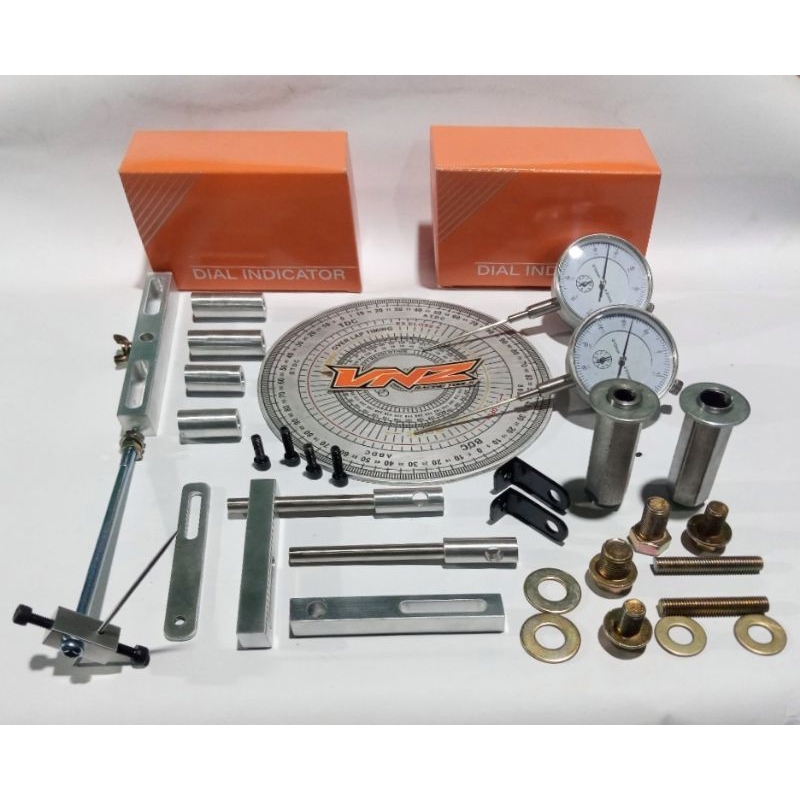 Dial motor full set noken as dial indicator dayel busur derajat