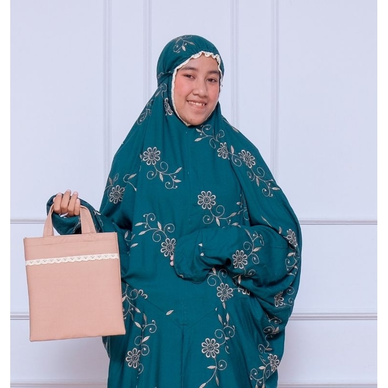 Mukena Tunik Gracella Mukena Berlengan